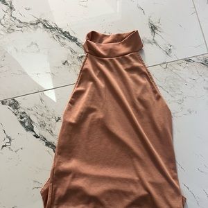 ZARA SIZE S turtleneck bodysuit